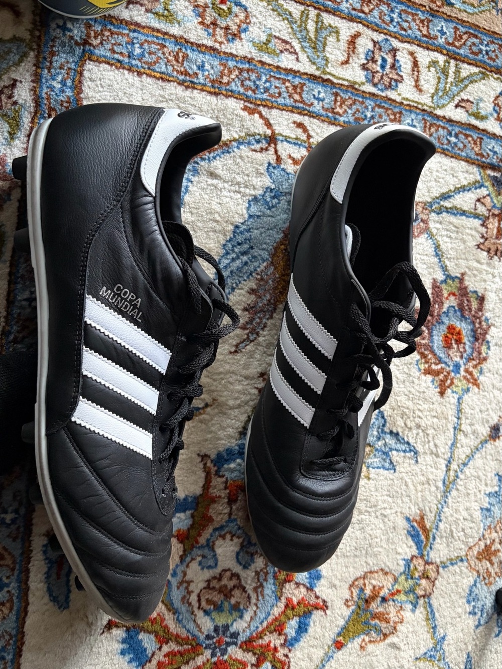 Adidas Copa Mundial Men's Black/White Soccer Cleats